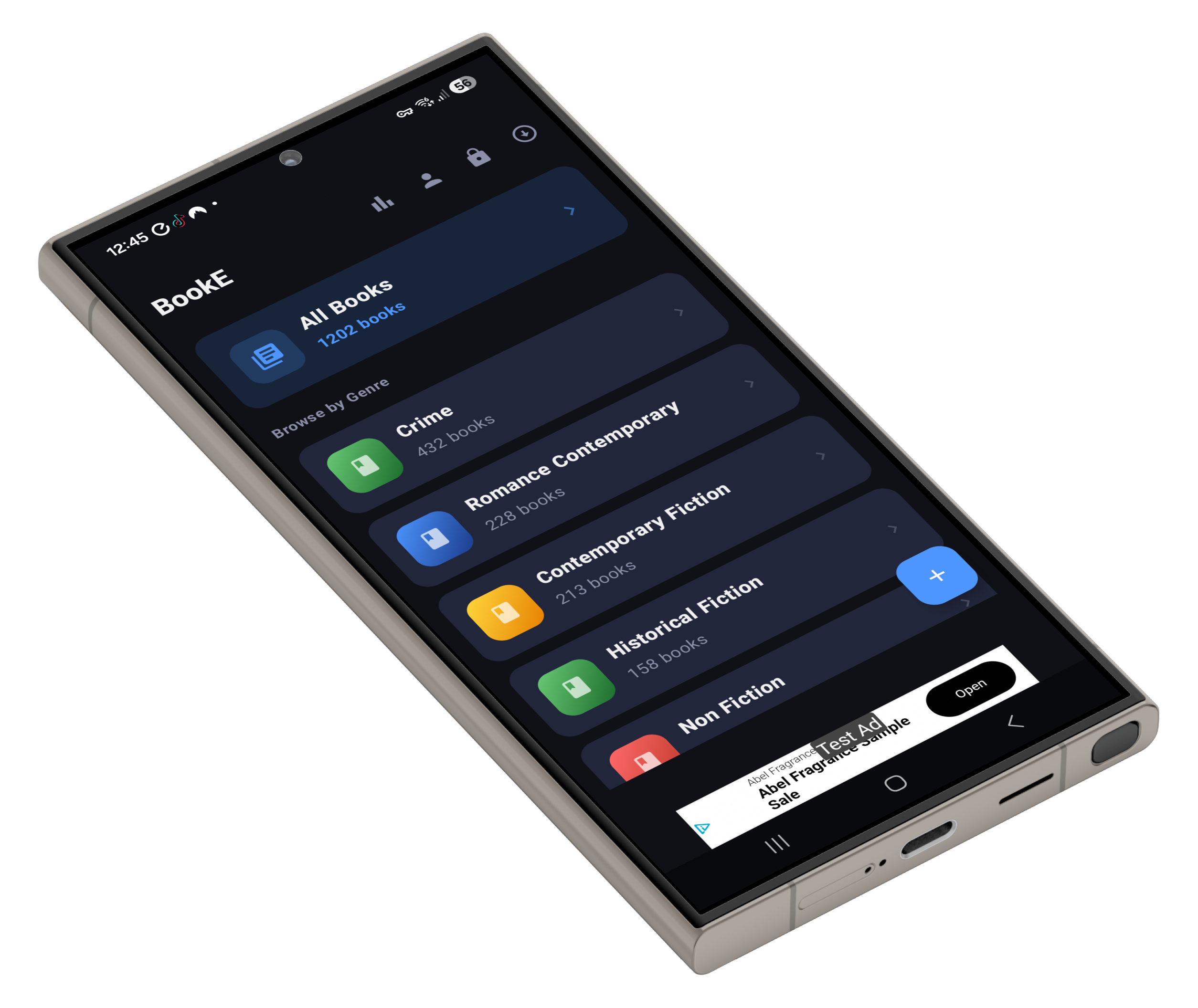 Booke app screenshot